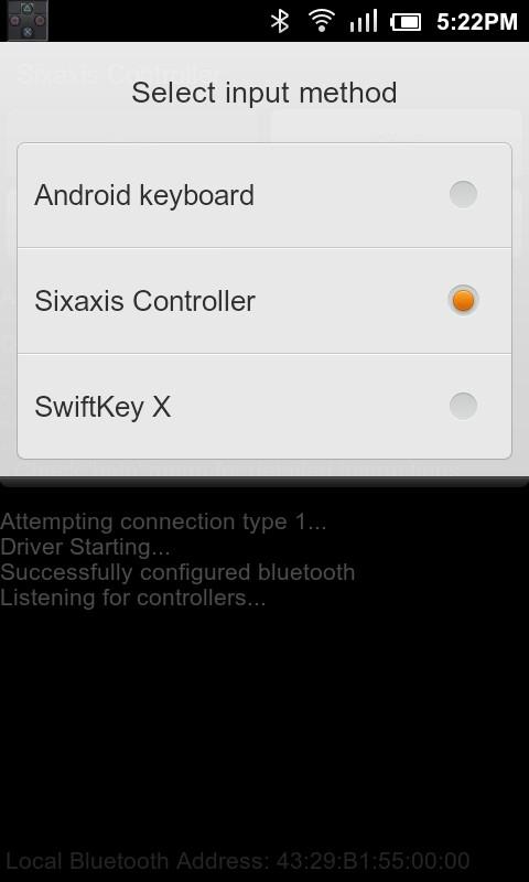 sixaxis controller 0.6.4 apk